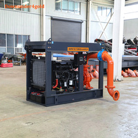 Machine de lavage d'or à haute capacité de traitement, type crible vibrant, 200 tonnes/heure, avec alimentation diesel/électrique, pour l'extraction aurifère de placer