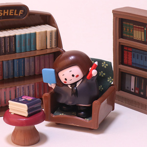 Caja Sorpresa de Resina Personalizada al por Mayor, Creativa y Moderna, de 6 Piezas, Adorno Divertido para Escritorio de Oficina, Caja Misteriosa de Dibujos Animados, Regalo para el Hogar - Product Image 1