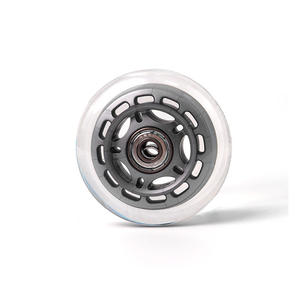 FLIHONST 76A 74A 82A 85A 90A 76*22/24mm Roues <span class=keywords><strong>de</strong></span> <span class=keywords><strong>patin</strong></span> <span class=keywords><strong>de</strong></span> <span class=keywords><strong>hockey</strong></span> en ligne durables et résistantes aux chocs ABEC-11 HR60 % SHR80 % Rebond - Product Image 4