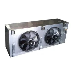 Heavy Duty R717 R410 2 Fan Custom Evaporator For Cold Storage