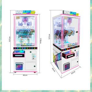Mini Lucky Clip Prize Clamp <b>Machine</b> Coin Operated <b>Arcade</b> <b>Game</b> <b>Machine</b> Metal Universal Plug Shopping Mall Amusement Park - Product Image 3