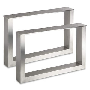 กรอบ<span class=keywords><strong>โต๊ะ</strong></span>โมเดิร์นหรูหรา<span class=keywords><strong>โต๊ะ</strong></span>สํานักงานBenchรับประทานอาหารกาแฟเฟอร์นิเจอร์โลหะแปรง<span class=keywords><strong>ขา</strong></span><span class=keywords><strong>โต๊ะ</strong></span>โสแตนเลสสําหรับตาราง - Product Image 2