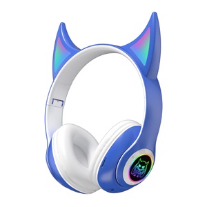 Tai nghe mới eSports <span class=keywords><strong>Bluetooth</strong></span> tai nghe cô gái xinh đẹp Quỷ không dây thể thao stn25 chơi game tai nghe <span class=keywords><strong>bluetooth</strong></span> phát sáng - Product Image 4