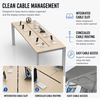 Solución de Exhibición Premium Ecológica y Resistente para Teléfonos Móviles, con Gestión de Cables, para Tiendas de Electrónica