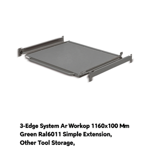 Fami 3-Edge System Ar Worktop 1160x1000 mm Verde Ral6011 Extensión Simple - Product Image 3