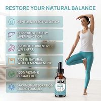 Complément alimentaire liquide OEM à base de formule naturelle à base de plantes pour la purification et la détoxification du foie et du côlon, favorisant la perte de poids et améliorant la digestion