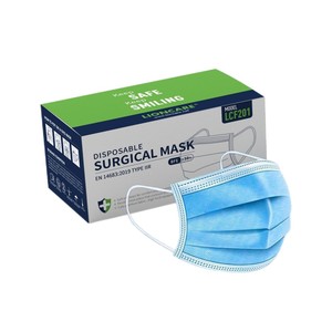 Mascherina Chirurgica Monouso Personalizzata a 3 Strati in Tessuto Non Tessuto di Colore Blu - Product Image 6