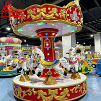 Ensembles de jouets pour aire de jeux intérieure pour enfants, conception personnalisée en gros, mini-carrousel, aire de jeux intérieure commerciale à thème pour enfants
