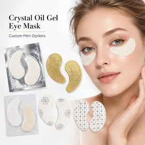 Mascarilla de Gel de Cristal para Ojos OEM ODM, Parches de Hidrogel con Logotipo Personalizado, Paquete Individual en Sobre, Hialuronato de Sodio, Para Todo Tipo de Piel - Product Image 2
