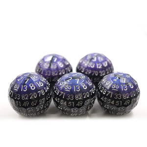 Dés en résine polyédriques <span class=keywords><strong>de</strong></span> grande taille D100, dés à cent faces personnalisés pour Dungeons & Dragons, pour jeux <span class=keywords><strong>de</strong></span> rôle sur table - Product Image 1