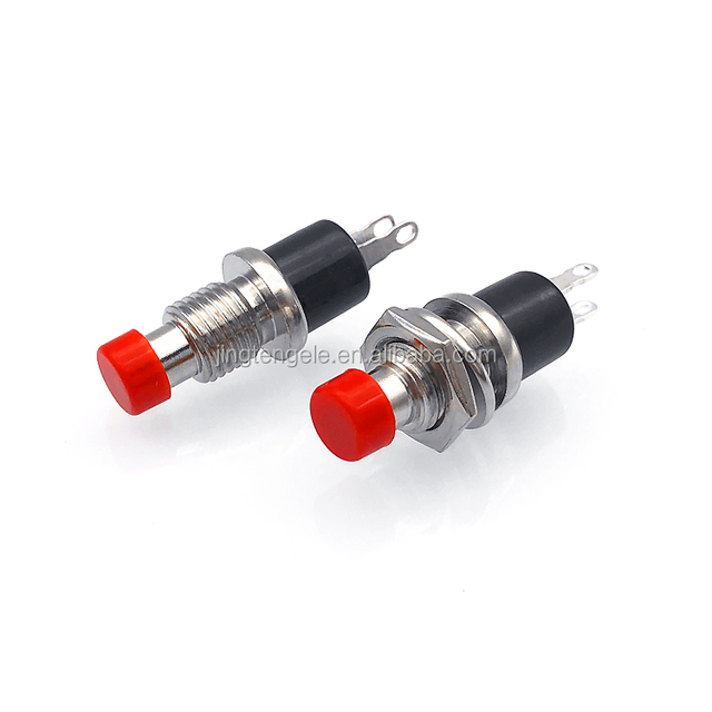 Miniature 7MM  SPST PBS-110/111 Momentary Push Button Switch Push to Make / Push to Break