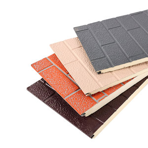 Panel Sándwich Metálico Moderno con Revestimiento de Acero Tallado para Aislamiento Térmico en Paredes Exteriores de Hoteles y Villas - Product Image 1