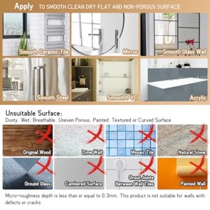 Soporte para Jabón con Ventosa para Ducha, Montaje en Pared, Autodrenante, Sin Perforaciones, Extraíble, para Jabón en Barra y Esponja, para Baño - Product Image 4