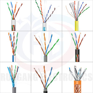 Câble en cuivre pour l'extérieur Cat 5e 24AWG 2PR 4PR 305M 1000ft PVC 0.5 UTP Cat5 Cat 5e Cat 6a 100m Passes Test Pure Snake Communications - Product Image 4