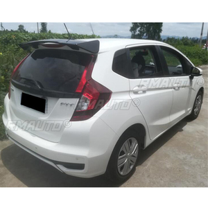 Alerón de Techo Universal de Fibra de Carbono Real para Honda Fit Jazz, Accesorios para Maletero GK5 GR9, Kit de Carrocería, Años 2005-2023 - Product Image 2