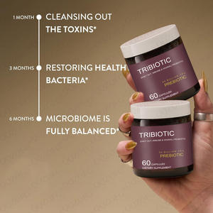 Probiotiques féminins TRIBIOTIC 60 capsules 50 milliards d'UFC quotidiens pour l'intestin, l'immunité, le prébiotique vaginal, complément <span class=keywords><strong>alimentaire</strong></span> - Product Image 4