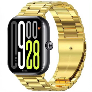 Correa de Reloj Inteligente de Acero Inoxidable de Lujo para Redmi Watch 6 5, Correa para <span class=keywords><strong>Xiaomi</strong></span> <span class=keywords><strong>Smart</strong></span> <span class=keywords><strong>Band</strong></span> 9 <span class=keywords><strong>Pro</strong></span> - Product Image 6
