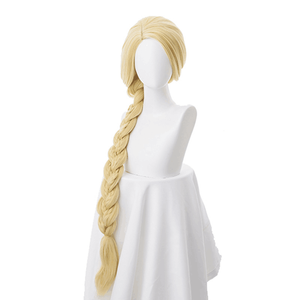Ainizi Vente en gros <span class=keywords><strong>Perruque</strong></span> de cosplay de 120 cm, longue et blonde, style tresse, inspirée de la personnage de <span class=keywords><strong>Raiponce</strong></span> de Tangled - Product Image 3