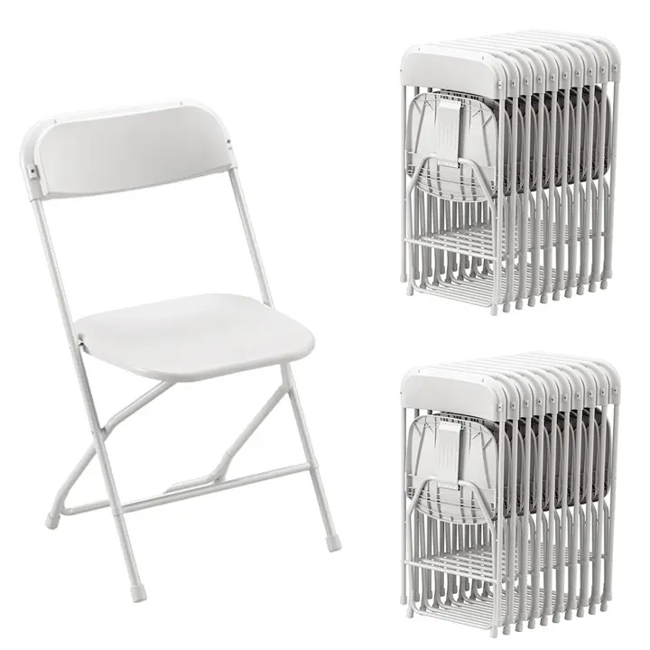 Дешевый оптовый Пластиковый садовый стул металлический белый черный складной стул для уличной пластиковой мебели стул и стол