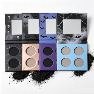 Custom Empty Eyeshadow Palette 6 Pan custom Design Magnetic Closure Rigid Box Cosmetic Packaging - Product Image 3