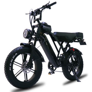 OUXI V8 Vélo Biplace Électrique 20" Gros Pneus Fatbike Vélos Cargo 250W Vélo Hybride Électrique Conception VTT Off Road VOMO X50 - Product Image 5