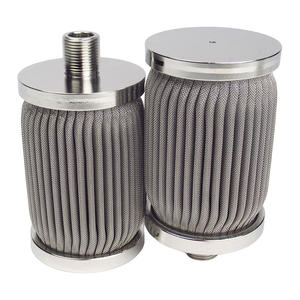 Filtros de velas de polímero fundido de alta eficiencia de Venta caliente Elementos de filtro de malla plisada para filtración de sustancias de alta viscosidad - Product Image 4