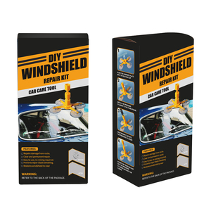 Kit de réparation de pare-brise de <span class=keywords><strong>voiture</strong></span> fabriqué par un professionnel, kit de réparation de fissures de pare-brise avant de <span class=keywords><strong>voiture</strong></span> à faire soi-même, outils de restauration - Product Image 2