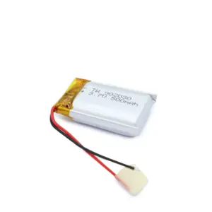 Good performance 902030 500mah 3.7v li-polymer rechargeable battery for RC helicopter