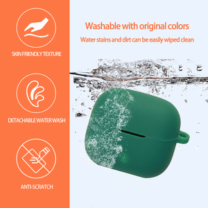 Étui de protection pour écouteurs, étui en silicone pour <span class=keywords><strong>Baseus</strong></span> Bowie M4s, coque pour écouteurs sans fil, pour étuis <span class=keywords><strong>AirPods</strong></span>, housse pour écouteurs - Product Image 4