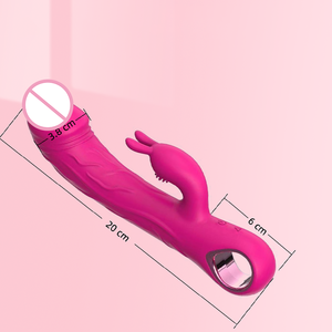 Vagina-Vibratoren Frauensextoys Klitoris-Nippel-Stimulation Vibratoren Rabbit-Massage Erwachsenen-Sexspielzeuge - Product Image 1