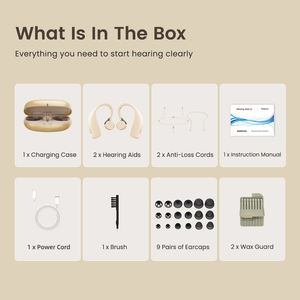 Audífono BTE OTC Recargable Bluetooth Mini de Alta Calidad Flysound con Aplicación Médica para Personas Mayores y Sordas - Product Image 6