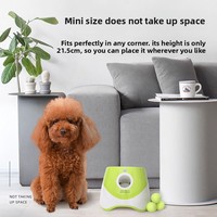 Lanceur de balles automatique pour animaux de compagnie, jouet interactif moderne résistant aux morsures, avec balles de tennis, machine à lancer des balles pour chiens