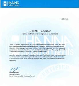 HANNA HI9813-<span class=keywords><strong>6</strong></span> Testador de Qualidade da Água Multi-parâmetro PH-EC-TDS-Temperatura Atualizado HI9813-61 da YAMAT - Product Image 4