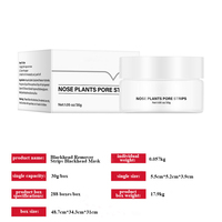 Peeling traitement de l'acné Patch nasal nettoyage en profondeur masque facial masque de nez original bande de pores crème et masque dissolvant de points noirs