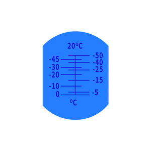 Detector de punto de congelación de metanol de mano, refractómetro anticongelante de etilenglicol, probador de líquido para limpiaparabrisas de coche - Product Image 6