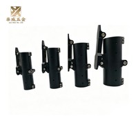 Pièces métalliques en aluminium personnalisées OEM, usinage CNC, support de fixation pliable à dégagement rapide 30 mm, origine Chine