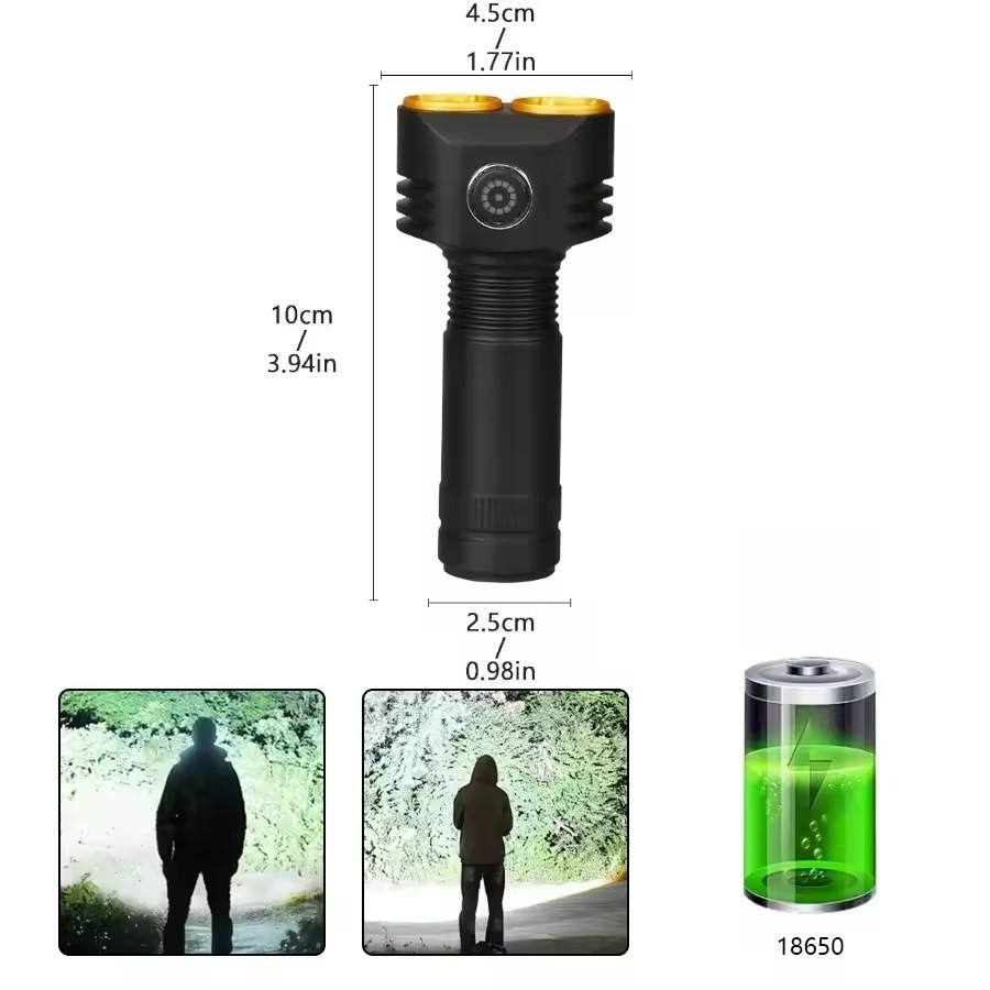 Batterie noire 18650