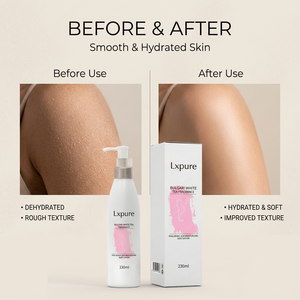 Lotion corporelle parfumée au thé blanc Lxpure, 230 ml, hydratante à l'acide hyaluronique, vitamine E et beurre de karité, <span class=keywords><strong>pour</strong></span> femmes, fabrication OEM - Product Image 3