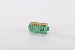 5.08mm Pitch Insulated Modular Strip Length 7-8mm Dust Cover Wire Guard Connector Terminal Block