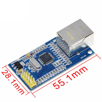 Module Ethernet W5500, module réseau TCP/IP avec port RJ45, interface SPI pour microcontrôleur STM32 51