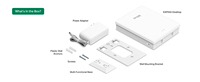 Punto de Acceso Inalámbrico TP-Link EAP650 de Escritorio, PoE Gigabit, Omada Mesh, Cloud, WiFi 6 AX3000