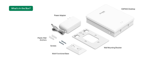<span class=keywords><strong>TP</strong></span>-<span class=keywords><strong>Link</strong></span> EAP650 ดีสก์ท็อป PoE กิกะบิต ออมาดา เมช คลาวด์ WiFi 6 AX3000 จุดเชื่อมต่อไร้สาย - Product Image 4