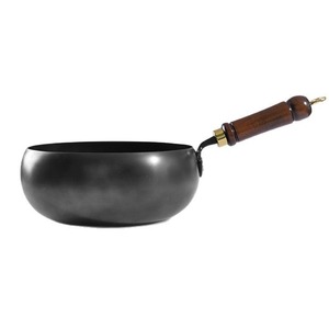 Cast Iron Wok 1.5kg Non-Stick For Frying Stir Fry Cooking - Product Image 2