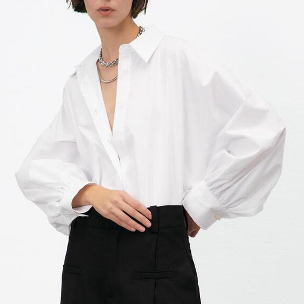 Promoción Compras de spanish promocionales, algod&oacute;n blusa blanca.alibaba.com