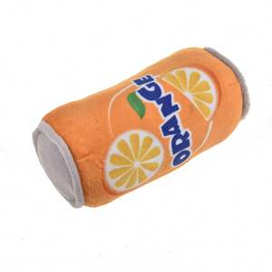 BJQ170 Jouets à mâcher pour animaux de compagnie en forme de canette de cola, personnalisés, écologiques, en peluche, multicolores, avec motif de patte - Product Image 5