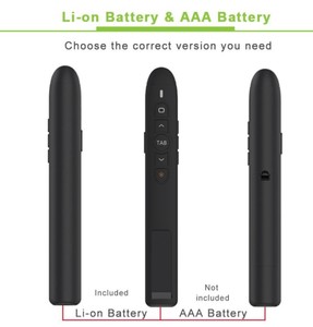 2.4G insegnamento multimediale penna puntatore laser presentatore Wireless PPT - Product Image 6