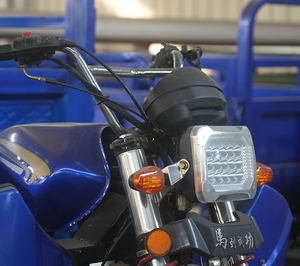 Tricycle à essence commercial avec grande boîte de chargement, tricycle moto - Product Image 6