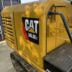 Pelle d'occasion CAT305.5E2 303.5E 306E petite pelle sur chenilles peinture originale en bon état à vendre pas cher EPA - Product Image 5