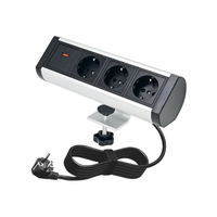 Solution de charge rapide Office Desk Edge Prise Usb Prise de courant montée sur pince de bureau