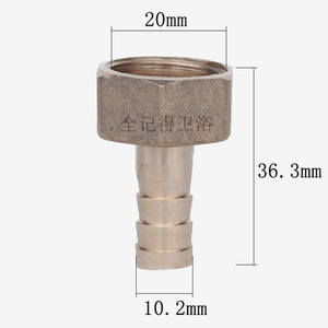 Vannes à quatre voies DN15 et raccords en T droits, filetage interne/extérieur, raccords pour tuyaux de plomberie à 3 voies/4 voies - Product Image 6